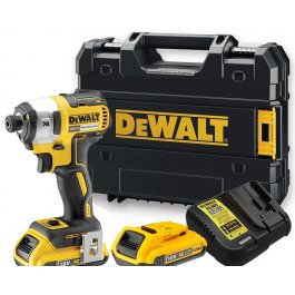DeWALT DCF887D2 Aku bezuhlíkový rázový uťahovač 18 V - 1/4"