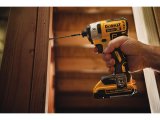 DeWALT DCF887D2 Aku bezuhlíkový rázový uťahovač 18 V - 1/4"