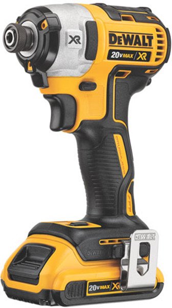 DeWALT DCF887D2 Aku bezuhlíkový rázový uťahovač 18 V - 1/4"