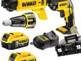 DeWALT DCF620P2K Aku sadrokartonársky skrutkovač 18 V, 5 Ah