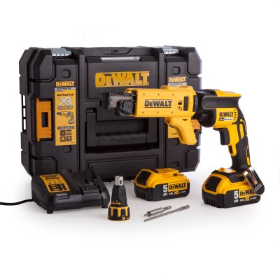 DeWALT DCF620P2K Aku sadrokartonársky skrutkovač 18 V, 5 Ah