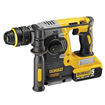DeWALT DCH273NT Aku bezuhlíkové kombinované kladivo 18 V, 5 Ah, bez akumulátora