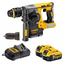 DeWALT DCH274P2 Aku bezuhlíkové kombinované kladivo 18 V, 5 Ah