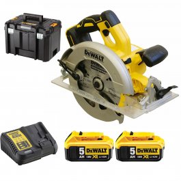 DeWALT DCS570P2 Aku kotúčová píla 18 V, 5 Ah