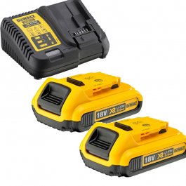 DeWALT DCB115D2 Súprava nabíjačky a akumulátorov 2 x 2 Ah