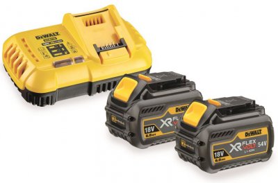 DeWALT DCB118T2 Súprava - FLEXVOLT nabíjačka a 2 x akumulátory FLEXVOLT 6 Ah