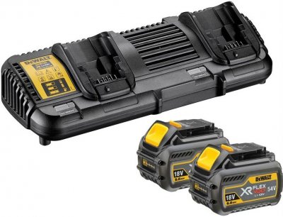 DeWALT DCB132T2 Súprava - FLEXVOLT nabíjačka a 2 x akumulátory FLEXVOLT 6 Ah/2 Ah