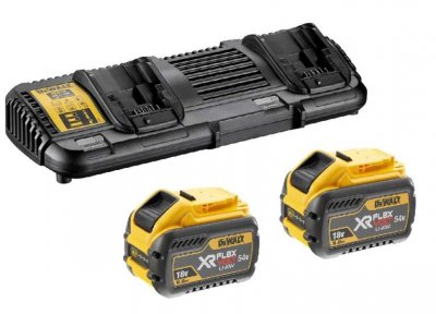 DeWALT DCB132X2 Súprava - FLEXVOLT nabíjačka a 2 x akumulátor FLEXVOLT 6 Ah/3 Ah