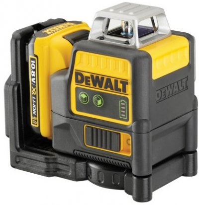 DeWALT DCE0811D1G Aku laserový kríž 2  x 360°, zelený lúč, 10,8 V