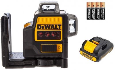 DeWALT DCE0811D1R Aku laserový kríž červený 2 x 360° 10,8 V