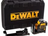 DeWALT DCE089LR Aku laserový kríž červený,  s adaptérom
