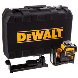 DeWALT DCE089LR Aku laserový kríž červený,  s adaptérom