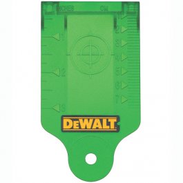 DeWALT DE0730G Zameriavacia karta pre zelené lasery