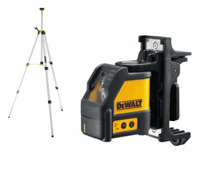 DeWALT DW088KTRI  Laserový kríž červený so statívom