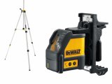 DeWALT DW088KTRI  Laserový kríž červený so statívom