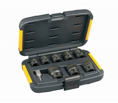 DeWALT DT7507 9-dielna sada uťahovacích hlavíc EXTREME IMPACT s redukciou