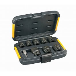 DeWALT DT7507 9-dielna sada uťahovacích hlavíc EXTREME IMPACT s redukciou