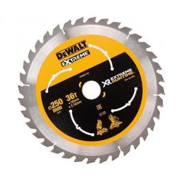DeWALT DT99572 XR FLEXVOLT pílový kotúč 250 x 30 mm, 36 zubov