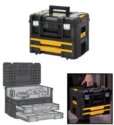 DeWALT DWST83395-1 Kombinácia kufrov TSTAK BOX Combo