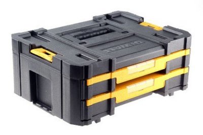 DeWALT DWST1-70706 Kufor na náradie s 2 zásuvkami.