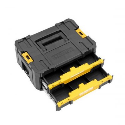 DeWALT DWST1-70706 Kufor na náradie s 2 zásuvkami.