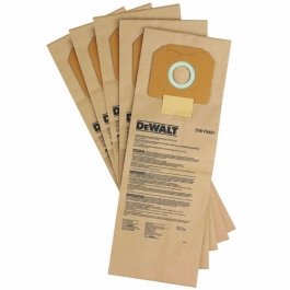 DeWALT DWV9401 Papierové prachové vrecká, 5 ks