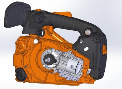 ECHO CS-281WES/30 Motorová píla s horizontálne uloženým valcom