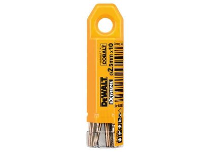 DeWALT DT4919 Vrtáky do kovu  EXTREME HSS-E COBALT 2,5 x 57 mm, 10 ks