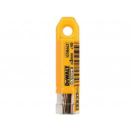 DeWALT DT4920 Vrtáky do kovu  EXTREME HSS-E COBALT 3 x 61 mm, 10 ks