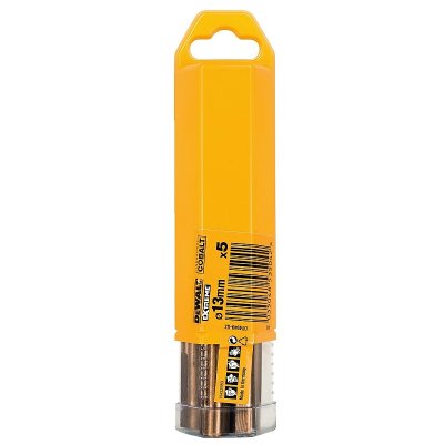 DeWALT DT4949 Vrtáky do kovu  EXTREME HSS-E COBALT 13 x 151 mm, 5 ks