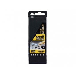 DeWALT DT4956 6-dielna sada vrtákov do kovu HSS-Co