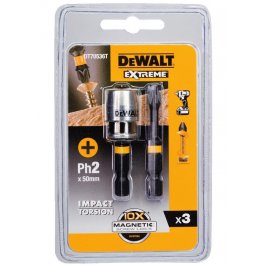 DeWALT DT70536T Skrutkovacie nástavce Ph2 x 50 mm + magnetický krúžok