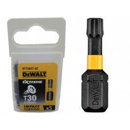 DeWALT DT7384T Skrutkovacie nástavce EXTREME T30 x 25 mm
