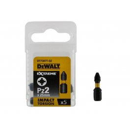 DeWALT DT7387T Skrutkovacie nástavce EXTREME Pz2 x 25 mm