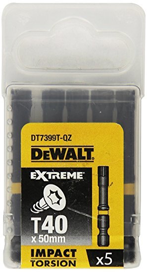 DeWALT DT7399T Skrutkovacie nástavce EXTREME T40 x 50 mm