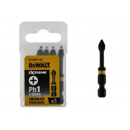 DeWALT DT7997T Skrutkovacie nástavce EXTREME Ph1 x 50 mm
