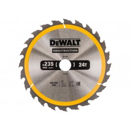 DeWALT DT1954 Pílový kotúč CONSTRUCTION, ø 235 mm, 24 zubov