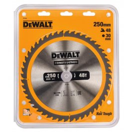 DeWALT DT1957 Pílový kotúč CONSTRUCTION, ø 250 mm, 48 zubov