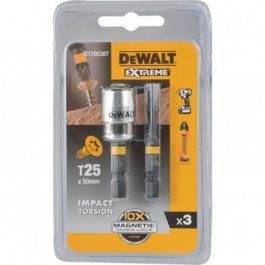 DeWALT DT70538T Skrutkovacie nástavce T25 x 50 mm + magnetický krúžok
