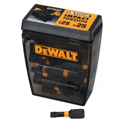 DeWALT DT70558T Skrutkovacie nástavce EXTREME T25 x 25 mm, 25 ks