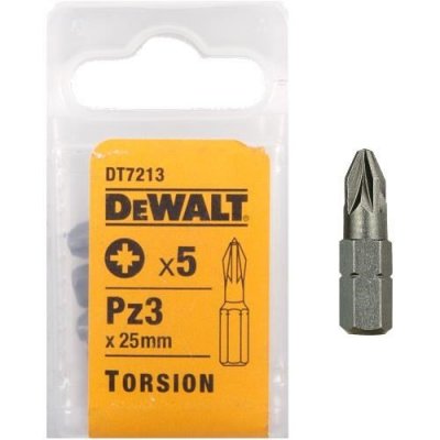 DeWALT DT7213 Skrutkovacie nástavce TORSION Pz3 x 25 mm