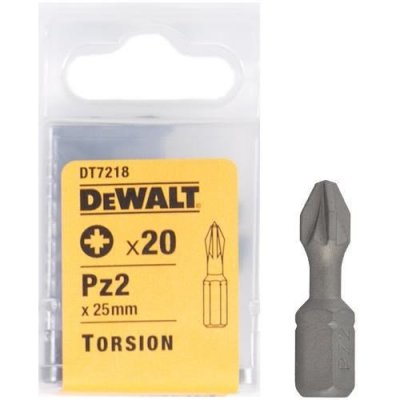 DeWALT DT7218 Skrutkovacie nástavce TORSION Pz2 x 25 mm