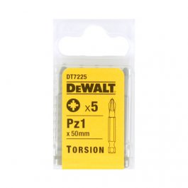 DeWALT DT7225 Skrutkovacie nástavce TORSION Pz1 x 50 mm