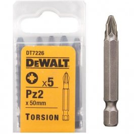 DeWALT DT7226 Skrutkovacie nástavce TORSION Pz2 x 50 mm
