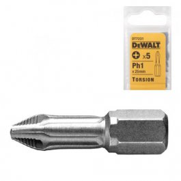 DeWALT DT7231 Skrutkovacie nástavce TORSION Ph1 x 25 mm