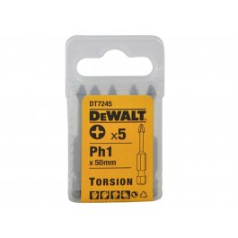 DeWALT DT7245 Skrutkovacie nástavce TORSION Ph1 x 50 mm
