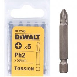 DeWALT DT7246 Skrutkovacie nástavce TORSION Ph2 x 50 mm