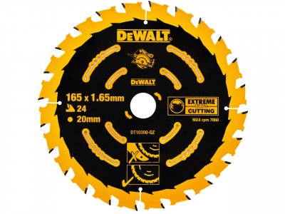 DeWALT DT10300 Pílový kotúč EXTREME,165 x 20 mm, 24 zubov