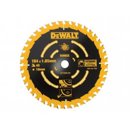 DeWALT DT10303 Pílový kotúč EXTREME,184 x 16 mm, 40 zubov