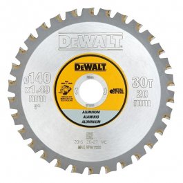 DeWALT DT1910 Pílový kotúč na kov, 140 x 20 mm, 30 zubov